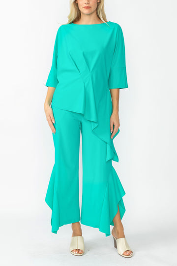 Baltic Bottom Side Ruffle Pants